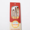 Natural Earth Eco-friendly Fine Art Brush Set of 4 | Conscious Craft